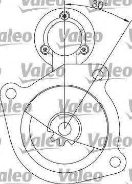 VALEO 455618 Starter